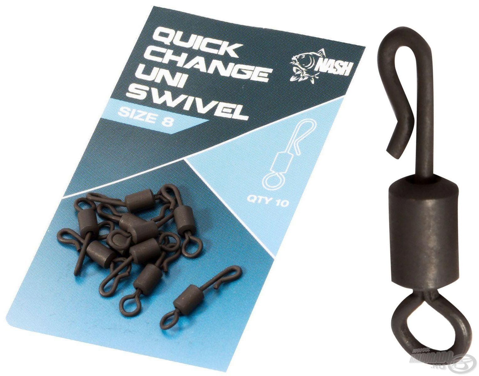 NASH Quick Change Swivel 8 Haldorádó horgász áruház