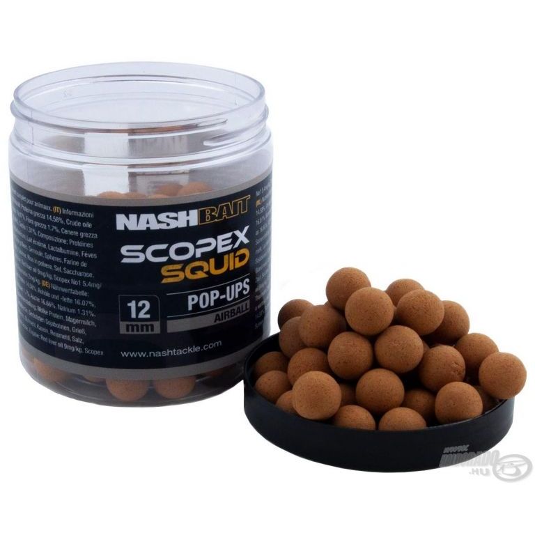 NASH Scopex Squid Pop Up 12 mm Haldorádó horgász áruház