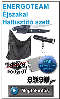 ENERGOTEAM Éjszakai Haltisztító szett