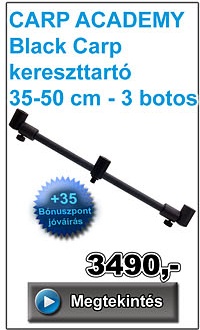 CARP ACADEMY Black Carp kereszttartó 35-50 cm - 3 botos