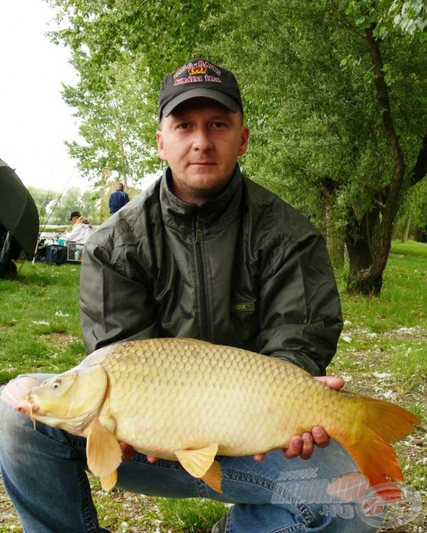 Gulácsi Zoltán mindkét nap kitett magáért, gyönyörű pontyokat fogott