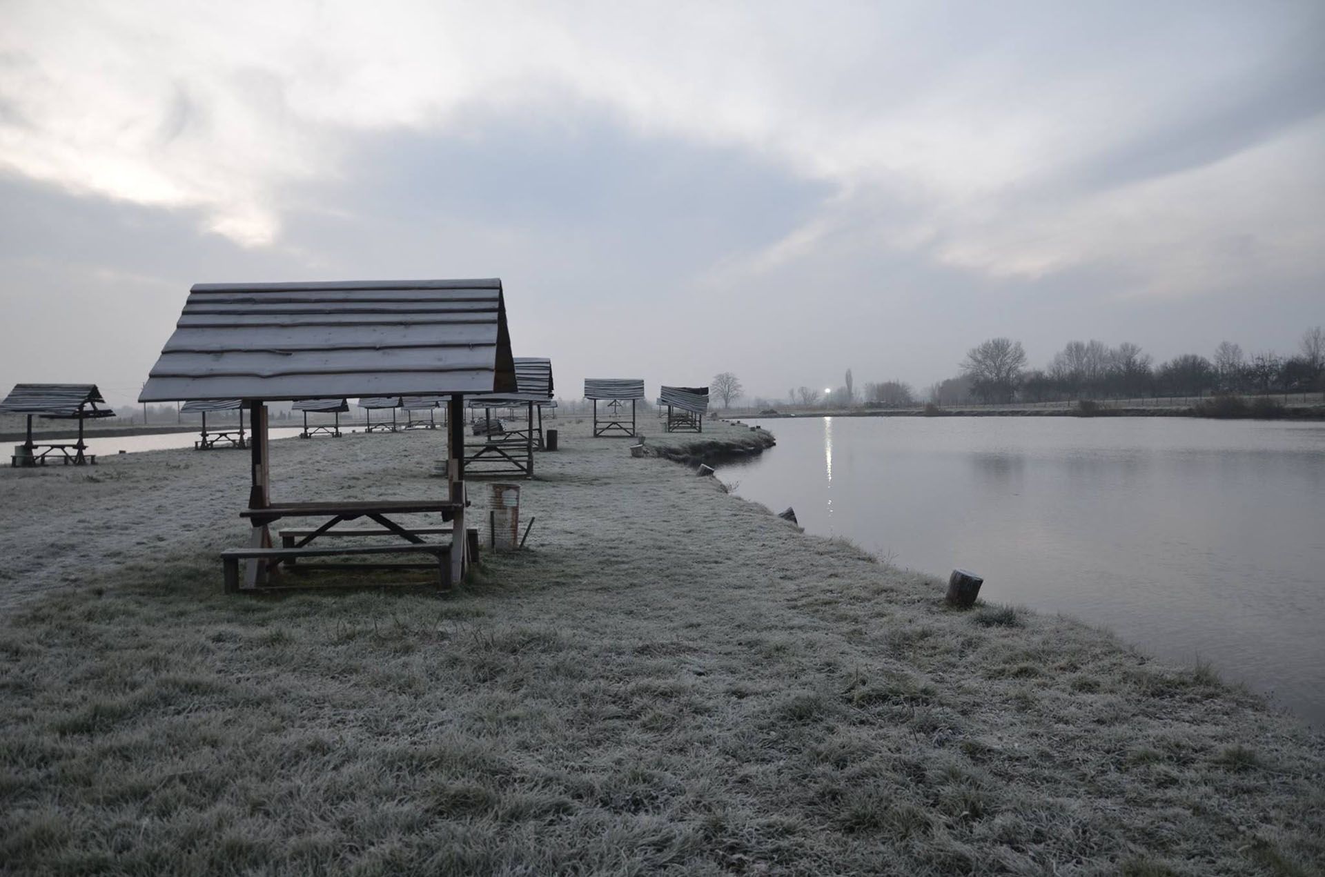 Bár még csak december elejét írtuk, a körülmények tényleg téliesek voltak: szombat reggel keményen fagyott, -3 Celsius-fok volt