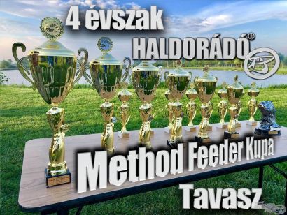 4 évszak Haldorádó Method Feeder Kupa 2020 versenysorozat kiírás – Tavasz