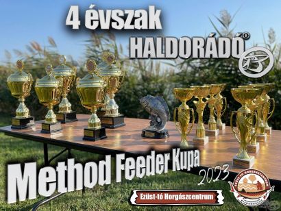4 évszak Haldorádó Method Feeder Kupa 2023 versenysorozat kiírás