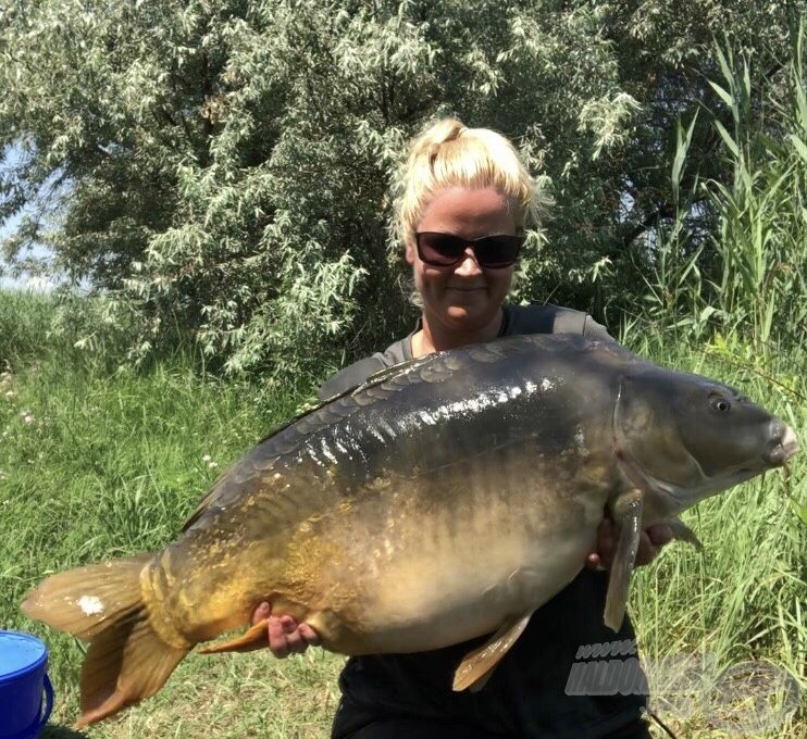 Feeder felszereléssel hatalmas eredmény egy ekkora potyka!