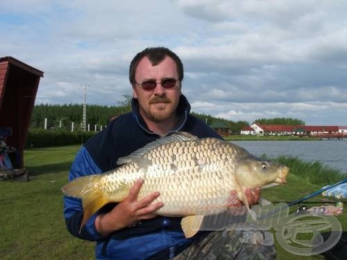 A 11 kg-os tőponty rendesen megdolgoztatta a felszerelést