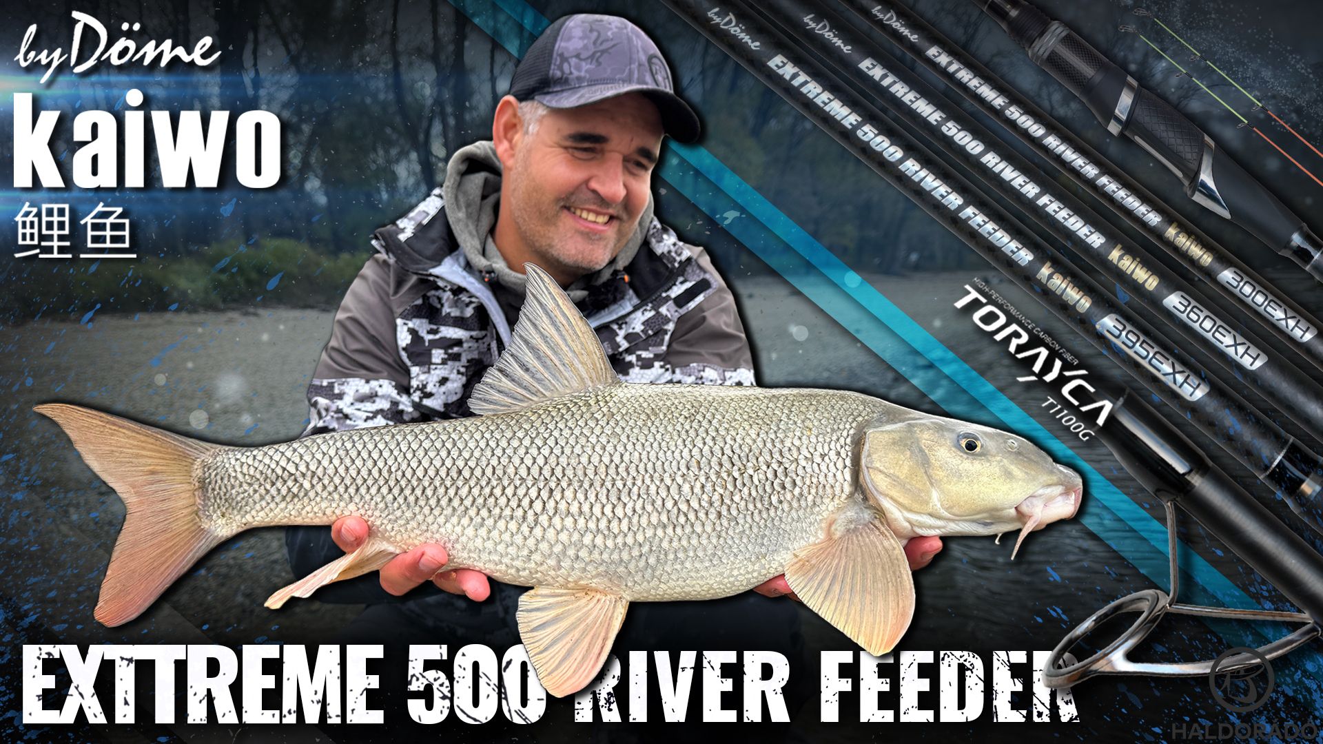 A By Döme EXTREME 500 RIVER FEEDER Kaiwo folyóvízi horgászbotok felhasználási területei