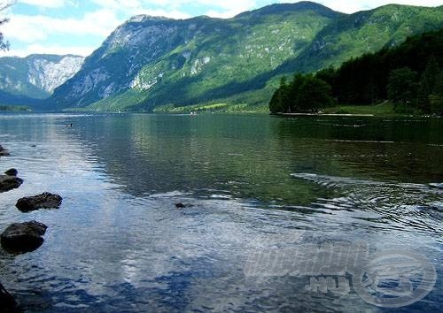 Innen, a Bohinjsko tóból ered útjára a folyó