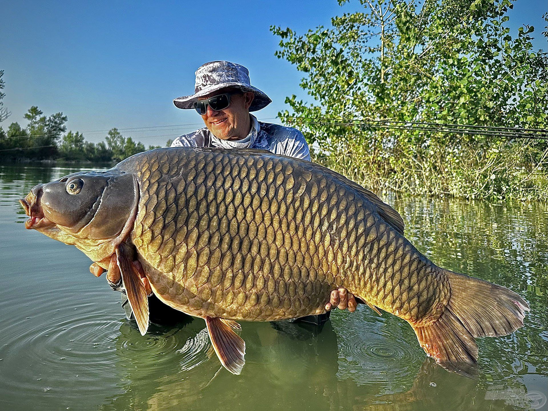 … valamint a 33,22 kg-os tőponty-rekordomat is