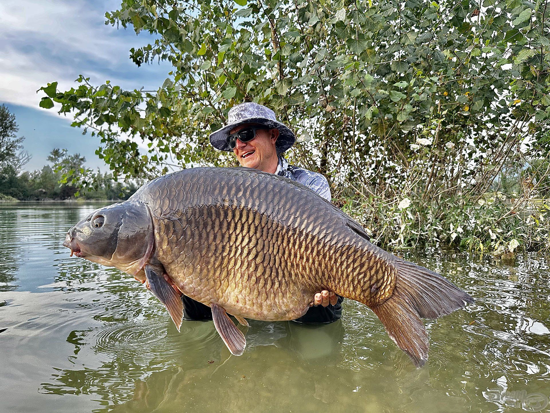 28,64 kg, kettő dekára a korábbi egyéni pontyrekordomtól