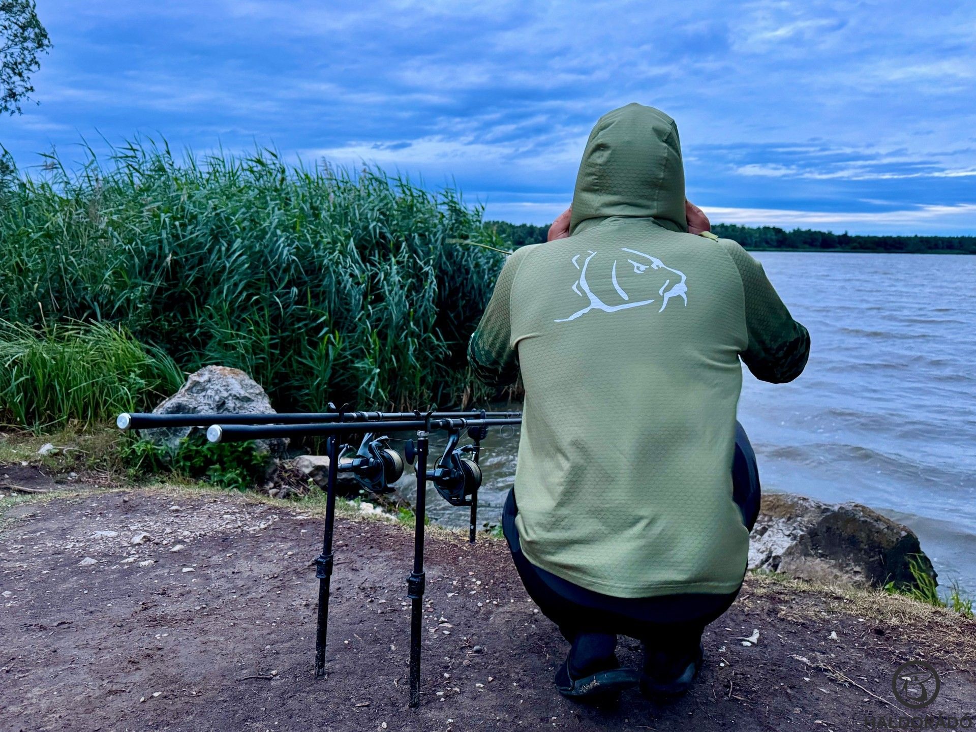Estére megerősödött a szembe szél, ami itt nagyon jó szokott lenni