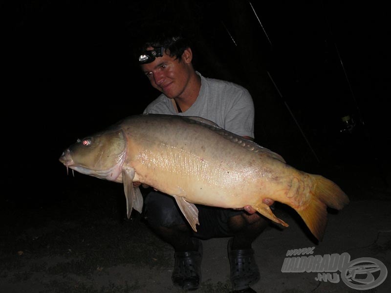 Első nap, első hal: 8,5 kg - jól kezdődik…