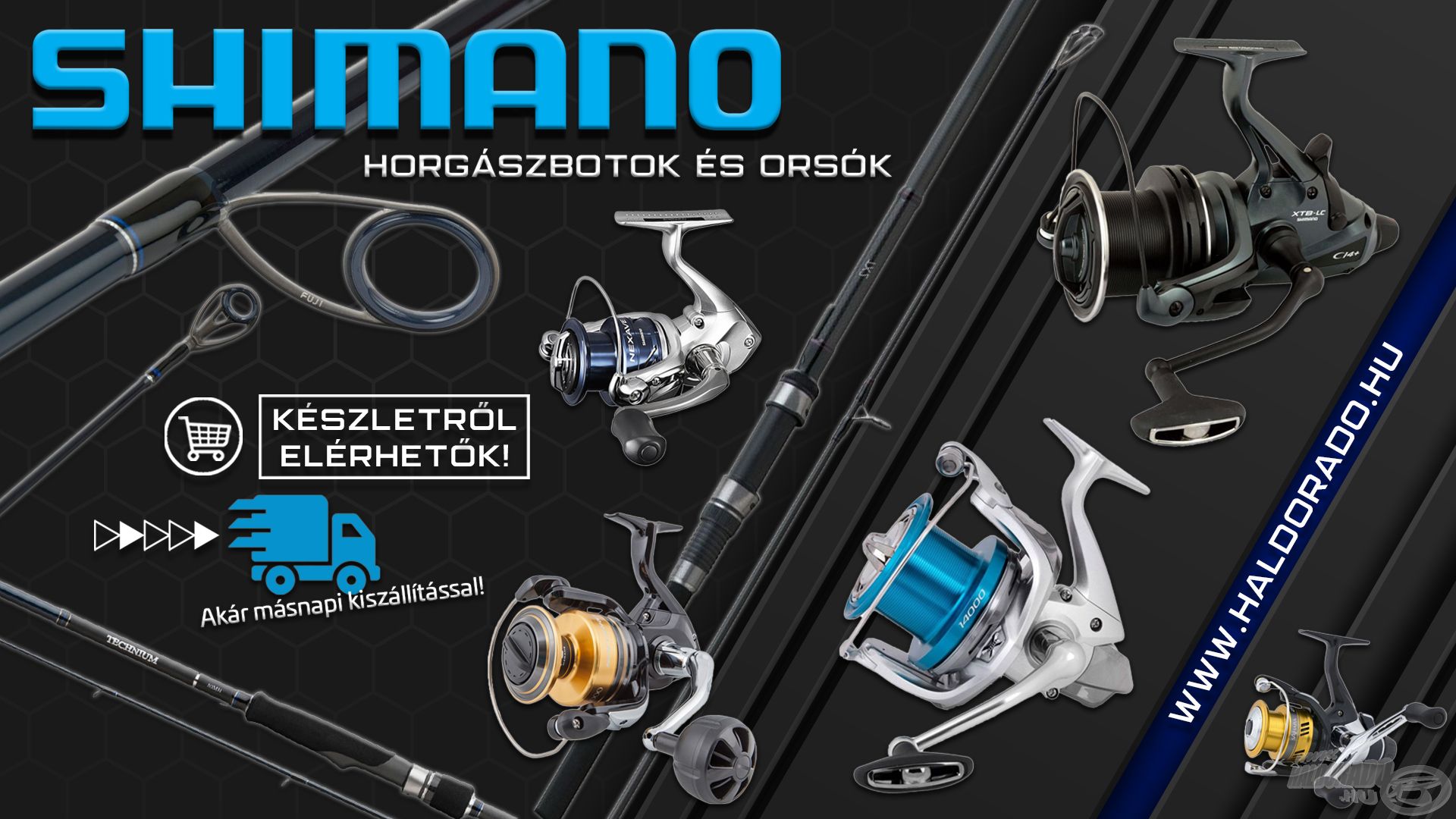 Bemutatjuk a legnépszerűbb Shimano termékeinket!