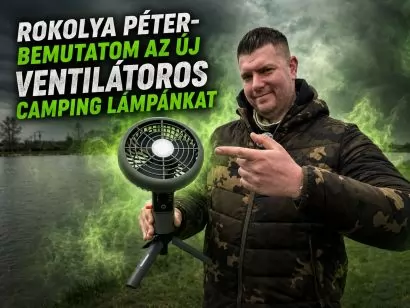 Bemutatom az új ventilátoros camping lámpánkat