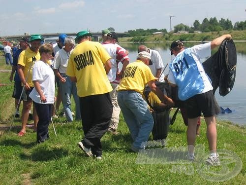 A bírák elé csak úgy ömlött a zsákmány