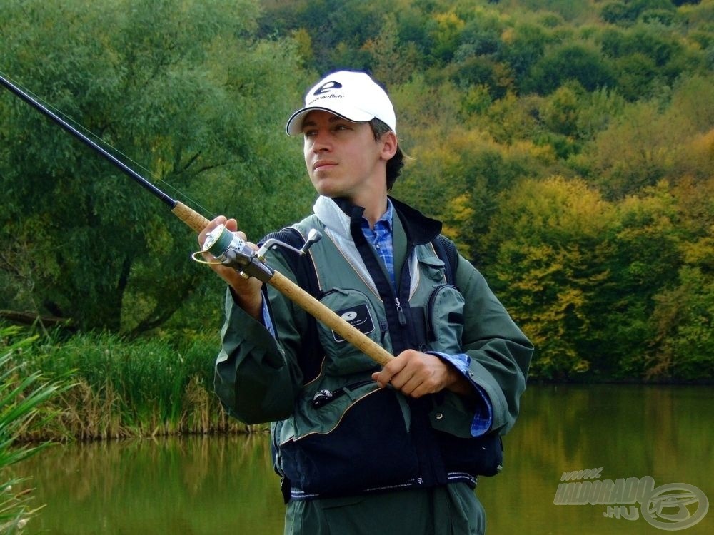 Hosszú bot és nagy orsó - bármilyen trend jöhet, én legszívesebben ezzel vezetek minden wobblert, a kis PIKE-okat pláne!