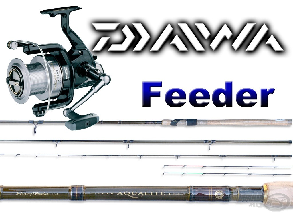 A feeder pecások egy igazi nagyhalas feeder szettre, egy DAIWA AQUALITE 390 Heavy botra és hozzá az EMCAST EVO 5000 orsóra pályázhatnak