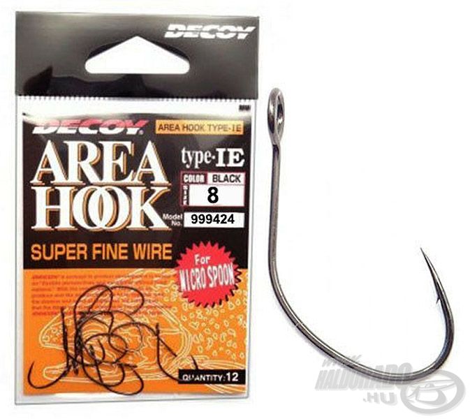 Az Area Hook egy nagyon vékony húsú, ultrakönnyű pisztrángos horog