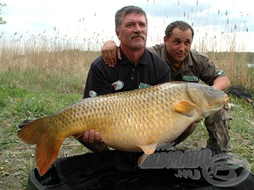 A verseny legnagyobb hala ez a 25,8 kg-os, gyönyörű tőponty lett