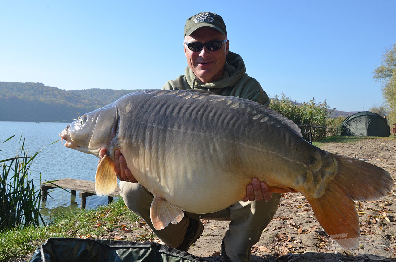 Így is lett! 21,14 kg-ot mutatott a mérleg!