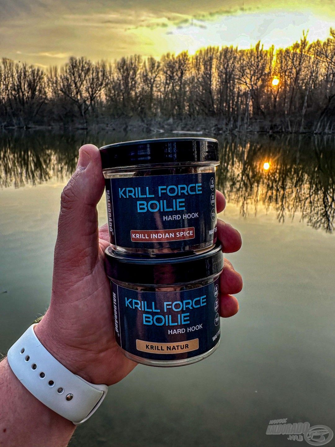 Haldorádó Krill Force Boilie Hard Hook Wafter. E változatok specialitása, hogy rendkívül hajszálelőke-állók, ami annyit tesz, hogy minimum 72 órát kibírnak a vízben