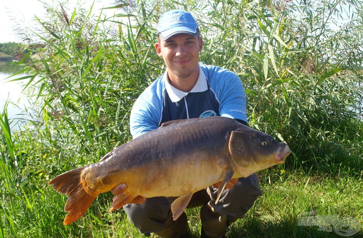 Egy újabb nagyszerű, 10 kilogramm feletti tükörpontynak örülhettem