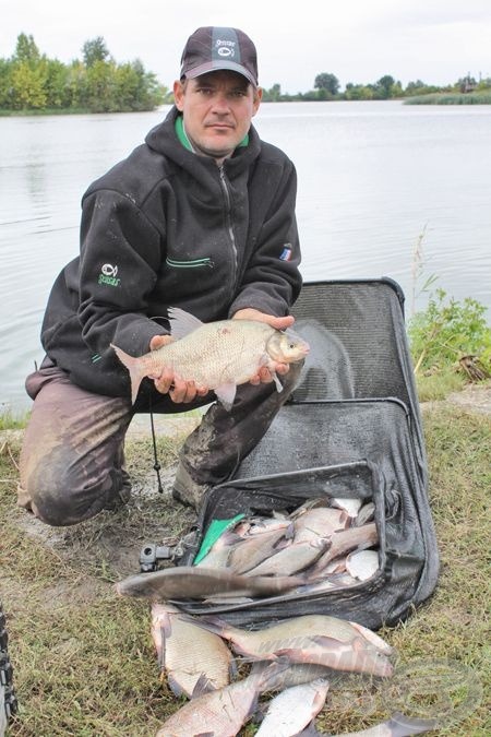 Varga József a B szektorban fogta a mai napi rekordot