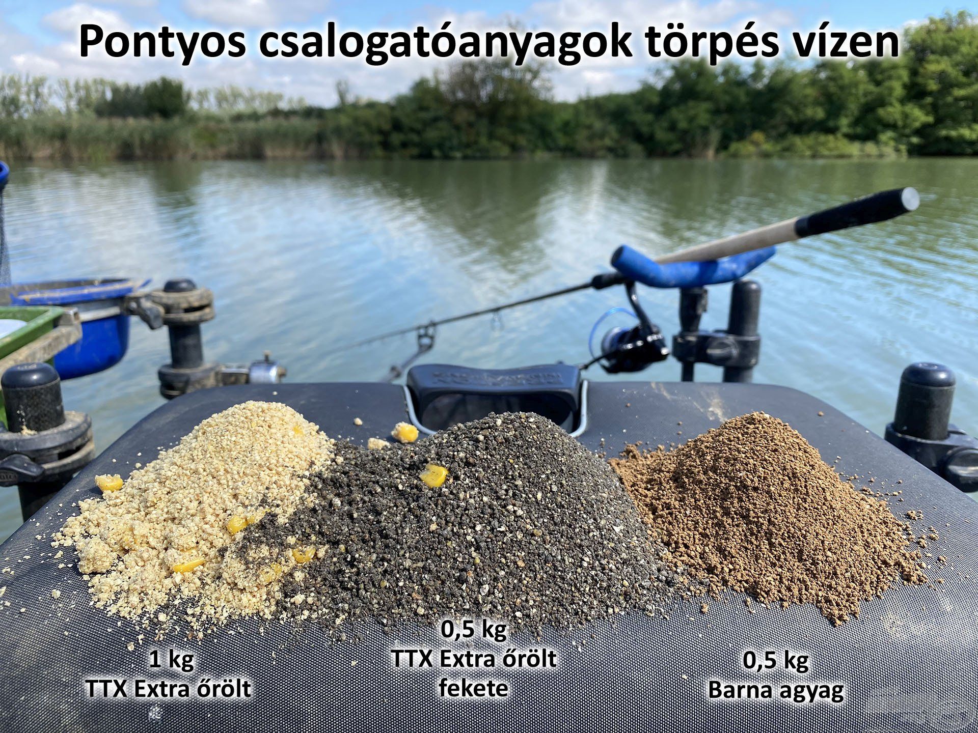 Pontyos csalogatóanyagok „törpés” vizekre