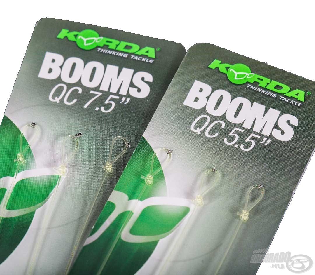 Korda Boom 5,5 QC és 7,5 QC