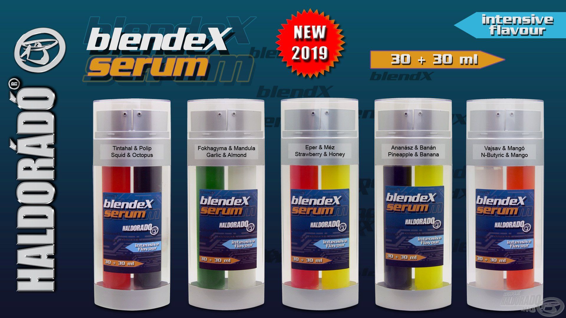 Ti kértétek, mi pedig elkészítettük! Íme, a BlendeX csalik mellett található tömény aromakoncentrátum továbbfejlesztett változata, a BlendeX Serum!