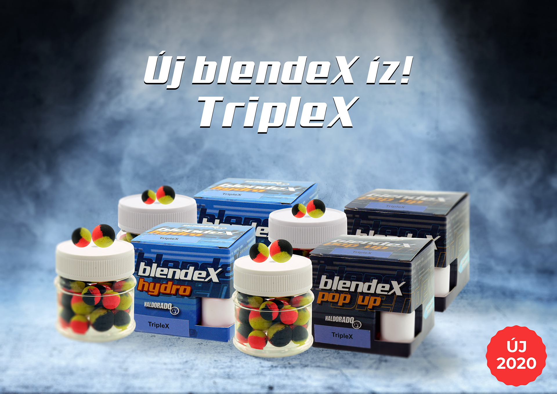 Íme, a nagysikerű BlendeX csaliszéria legújabb, hatodik típusa, a TripleX!