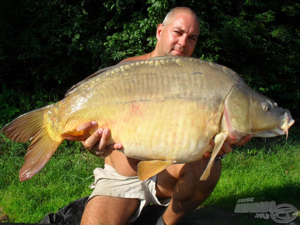 13 kg - az első éjszaka eredménye