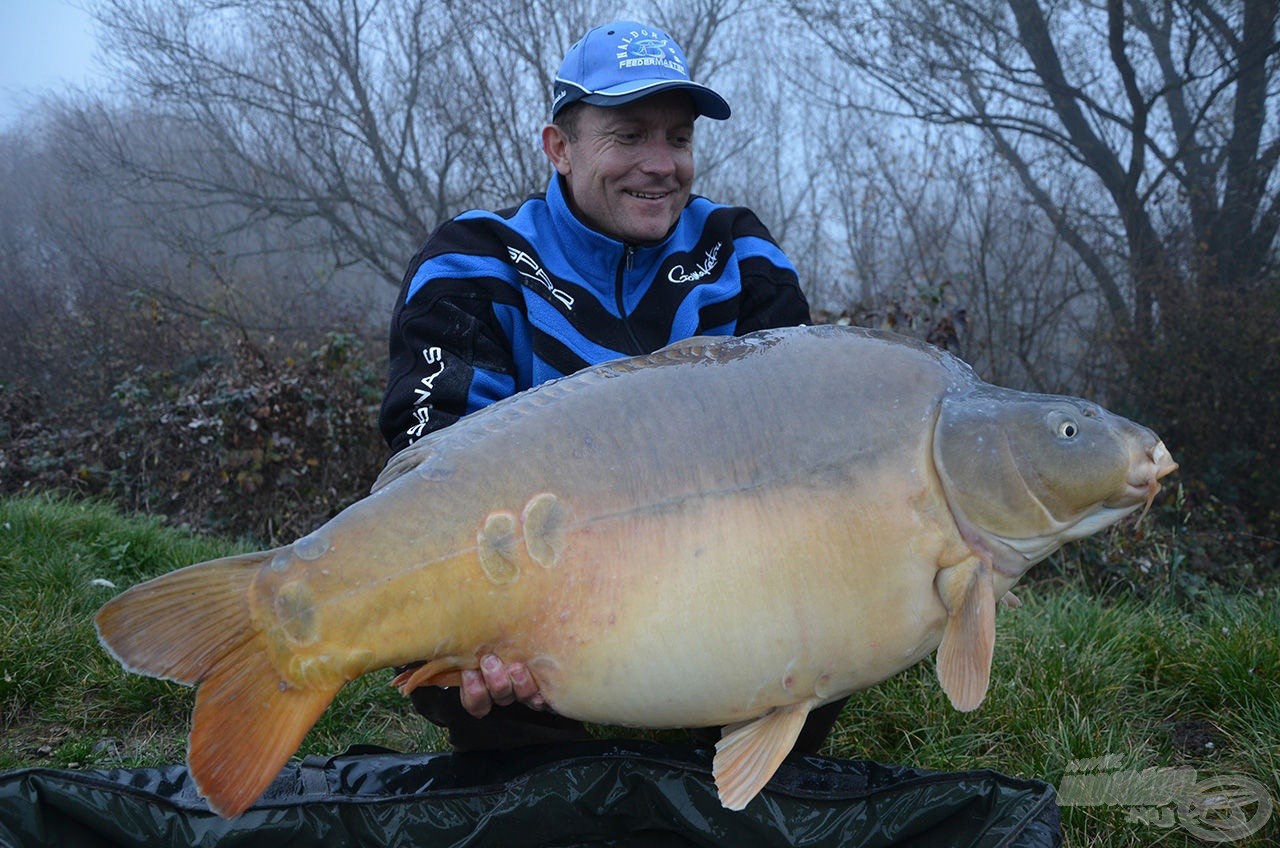 Majd itt a következő: 22,96 kg