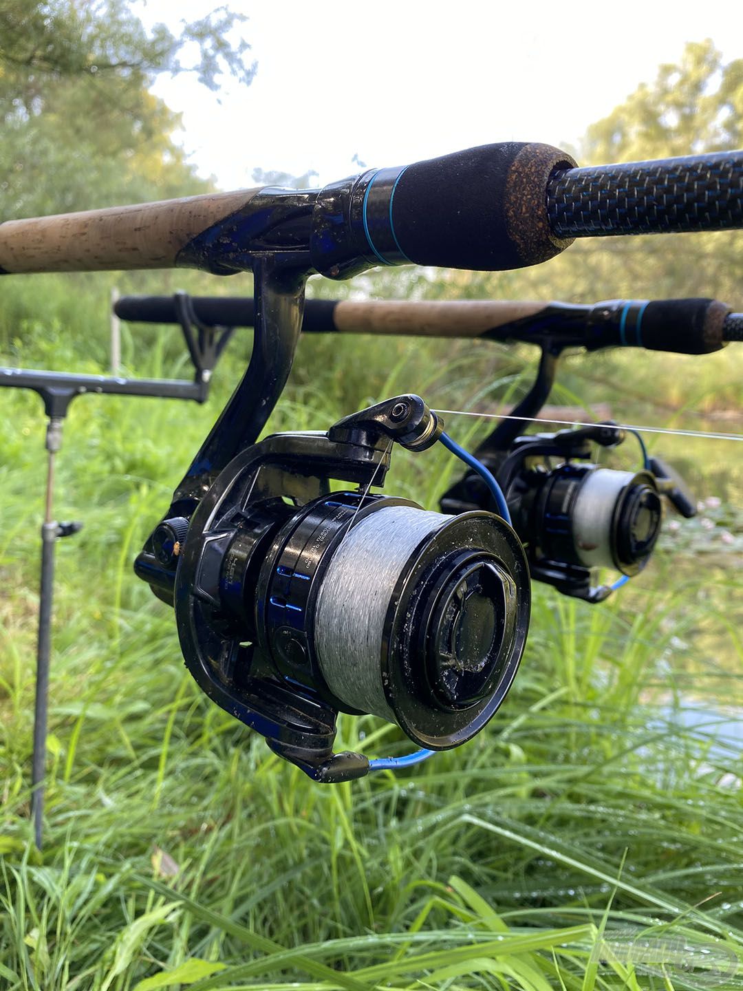 Az új By Döme TEAM FEEDR Fine Max 360MH és 390H változatait használtam Fine Carp orsókkal