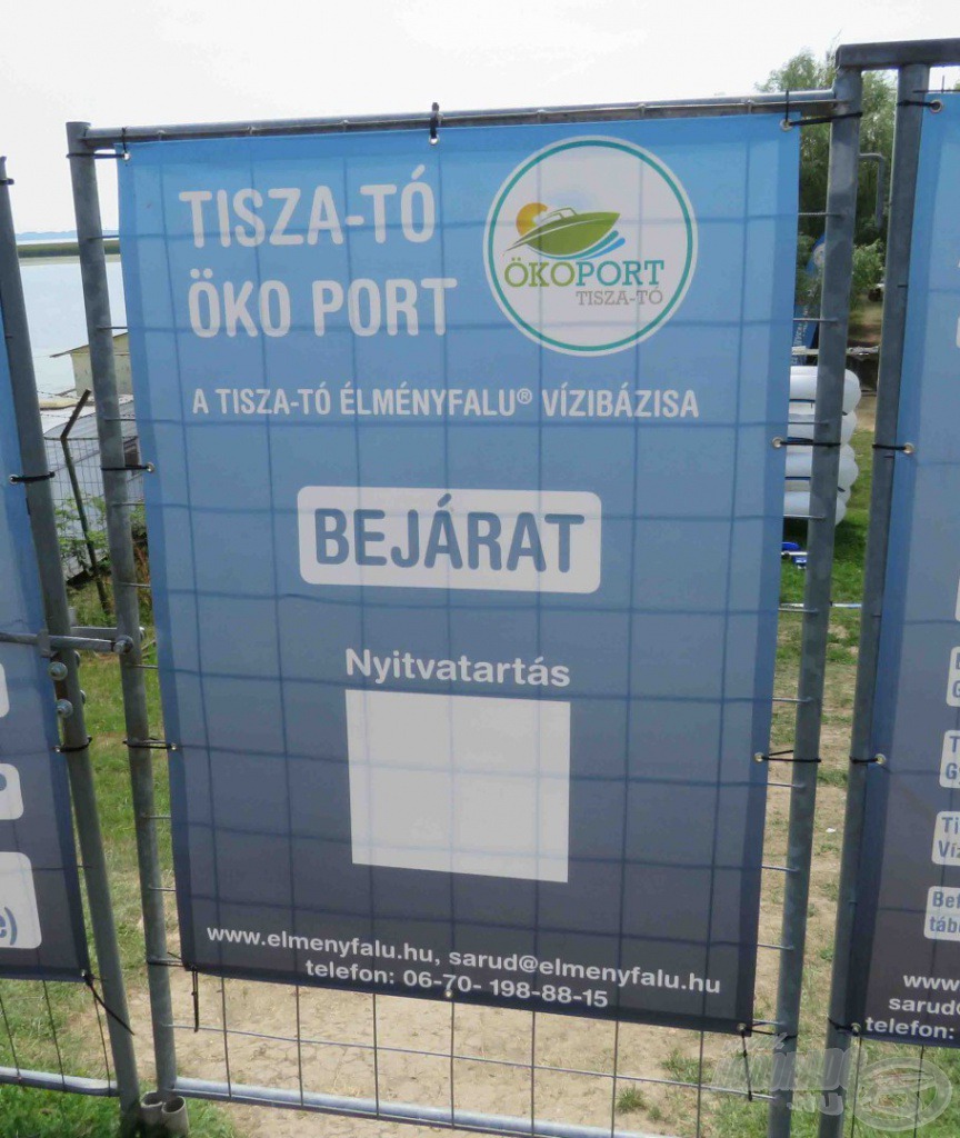 Az Öko Port bejárata