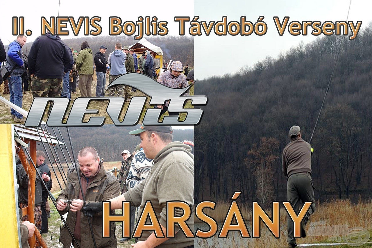 II. NEVIS Bojlis Távdobó Verseny, 2015. 03. 07., Harsány - Meghívó