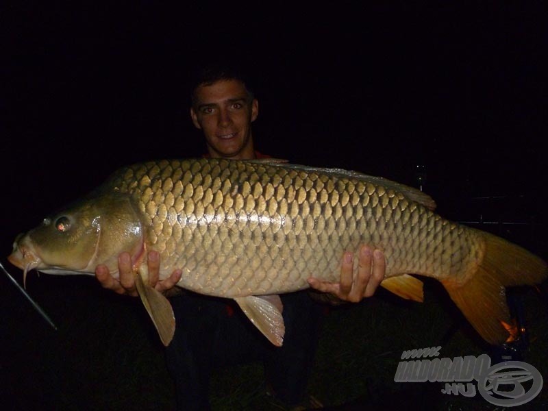 Ezt követően Jani gyönyörű nyurgájával a tábor első 10 felettijének kifogását könyvelhette el (10,61 kg)