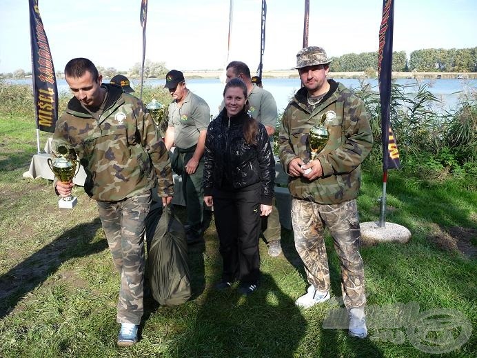 A tavalyi negyedik helyezett: Master Carp Baits Team