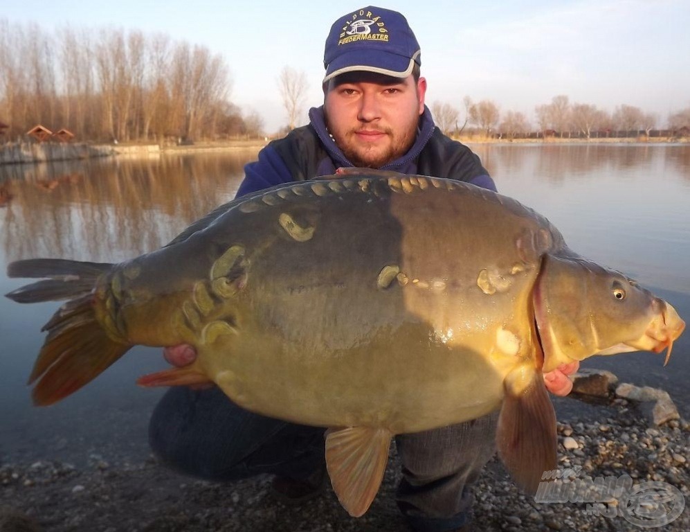 A nap végére beköszöntött a 10 kg feletti ponty