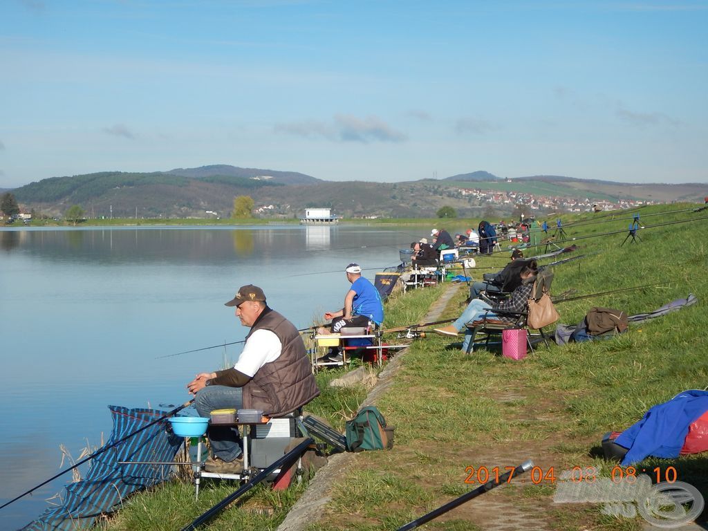 A gáti pálya sekélyvízi része