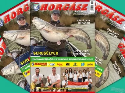 Megjelent a Magyar Horgász 2025. októberi száma