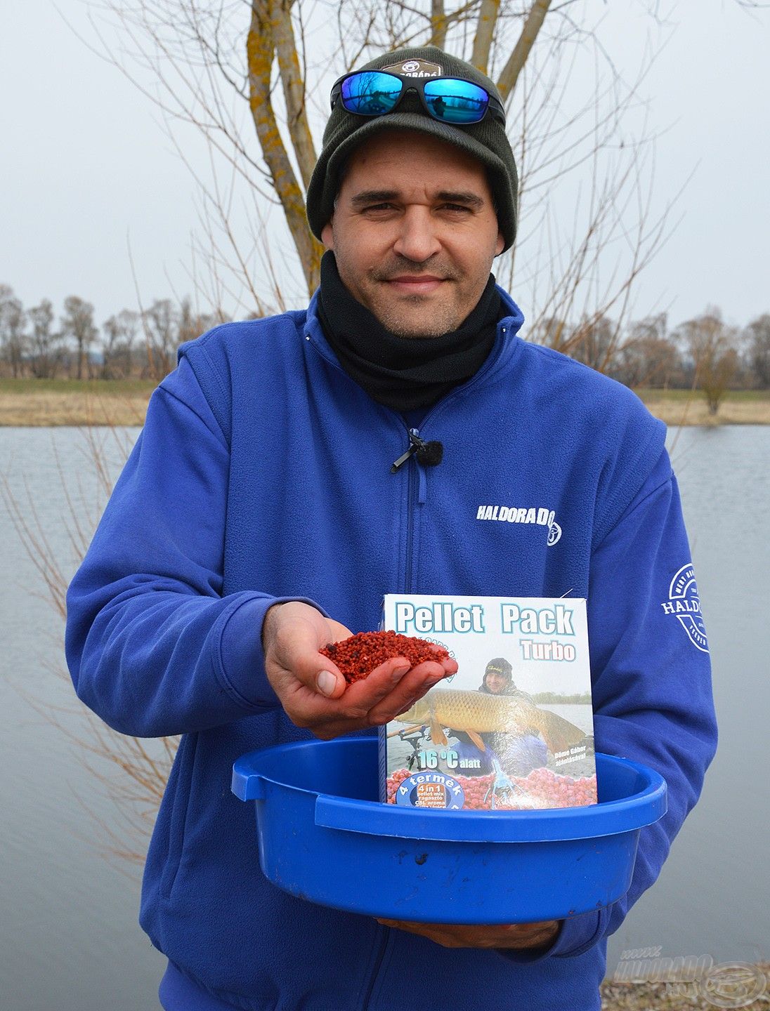 Hidegben még nem kell sokat etetni, elegendő fél doboz Pellet Pack Turbo - Fagyos Ponty