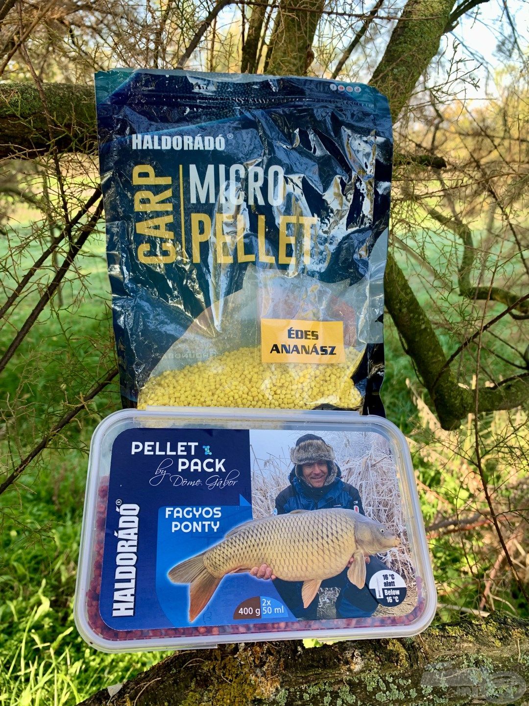 Pellet Pack - By Döme Gábor - Fagyos Ponty, 150 g Carp Micro Pellet - Édes Ananásszal keverve került a method kosárba