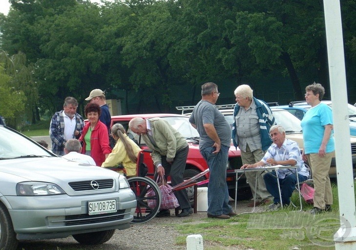 A sorsolás pillanatai