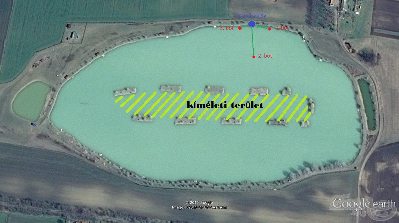 Rajtam kívül mindenki a kíméleti rész peremét horgássz(t)a