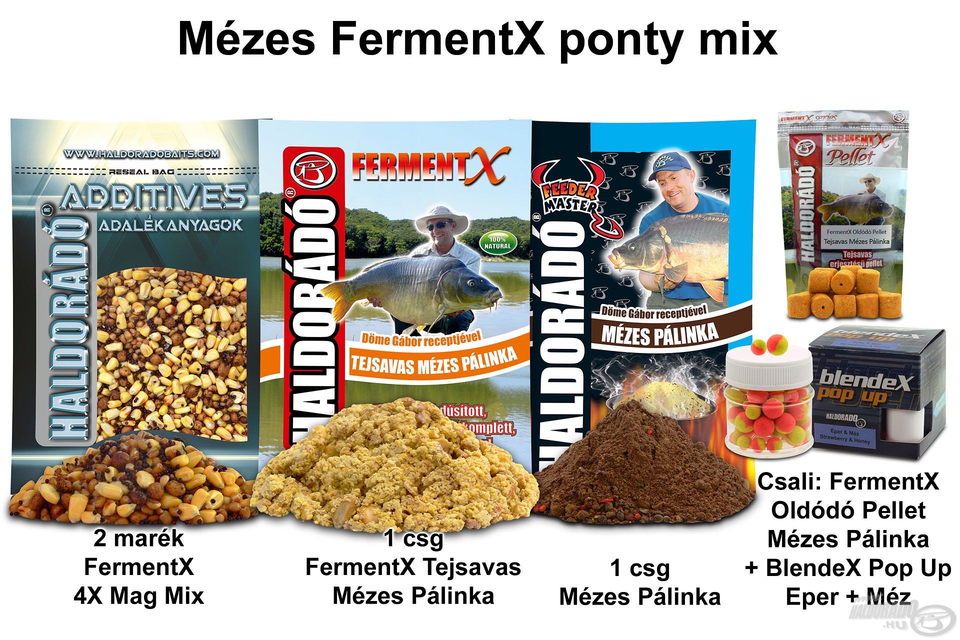 Mézes FermentX ponty mix