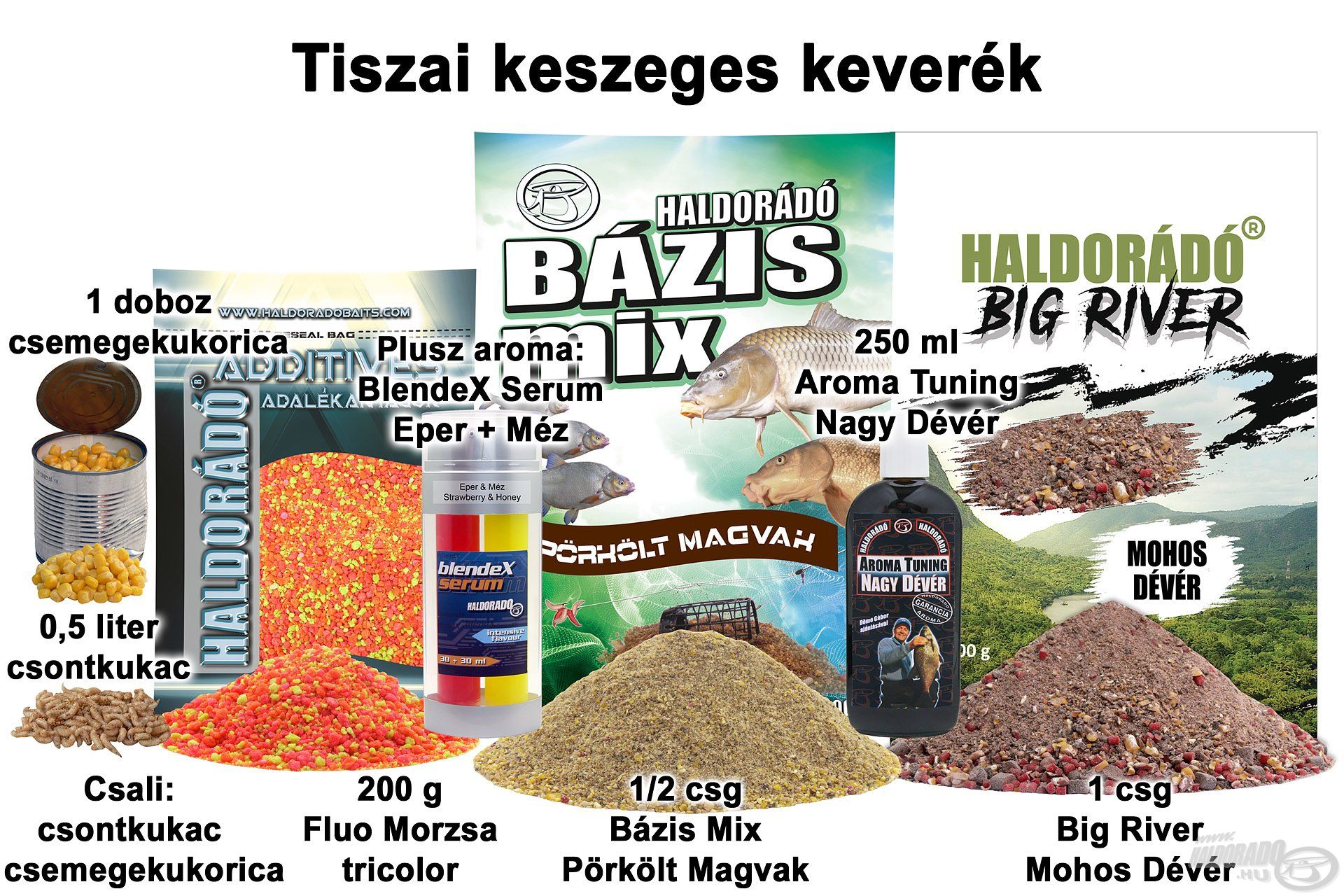 Tiszai keszeges keverék