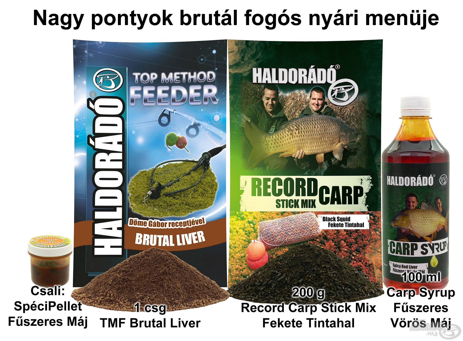 Nyári fogós receptek felmelegedett vizekre