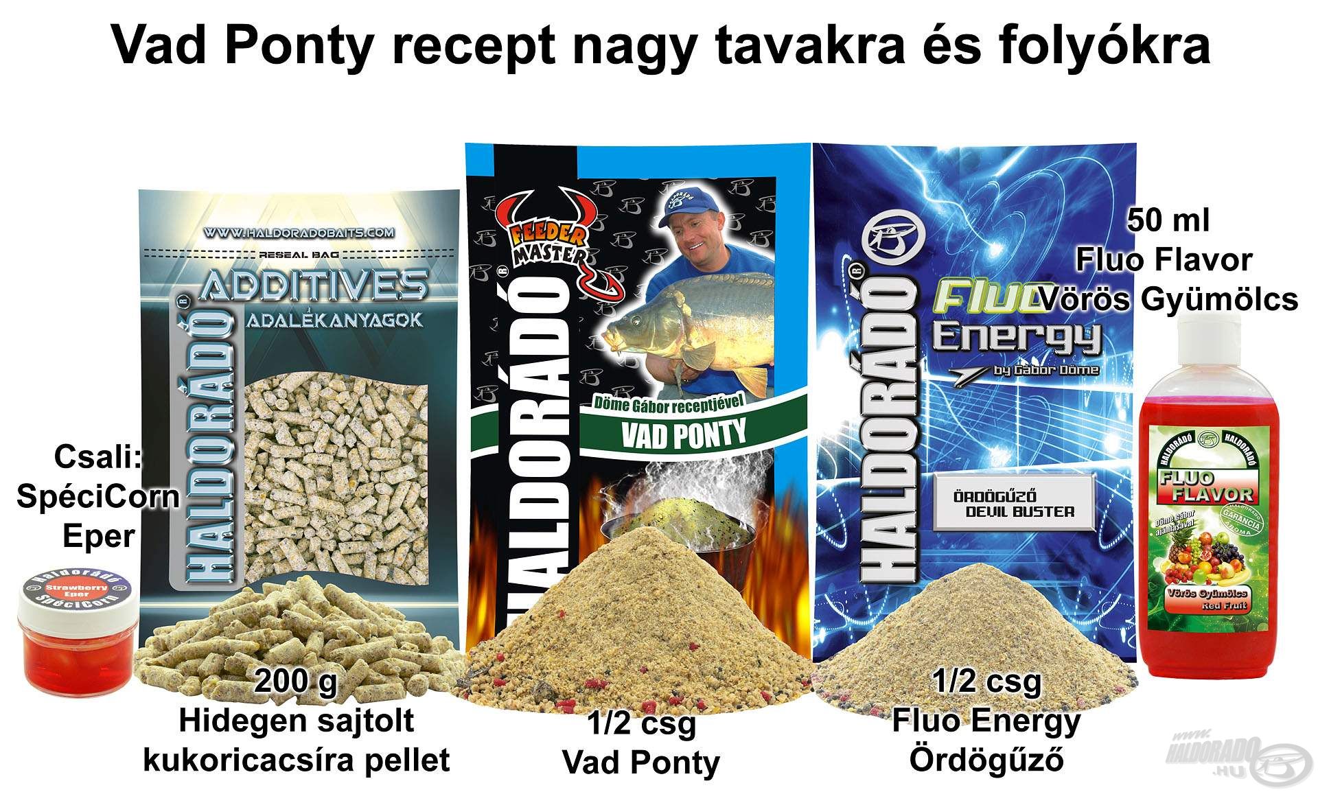 Vad Ponty recept nagy tavakra és folyókra