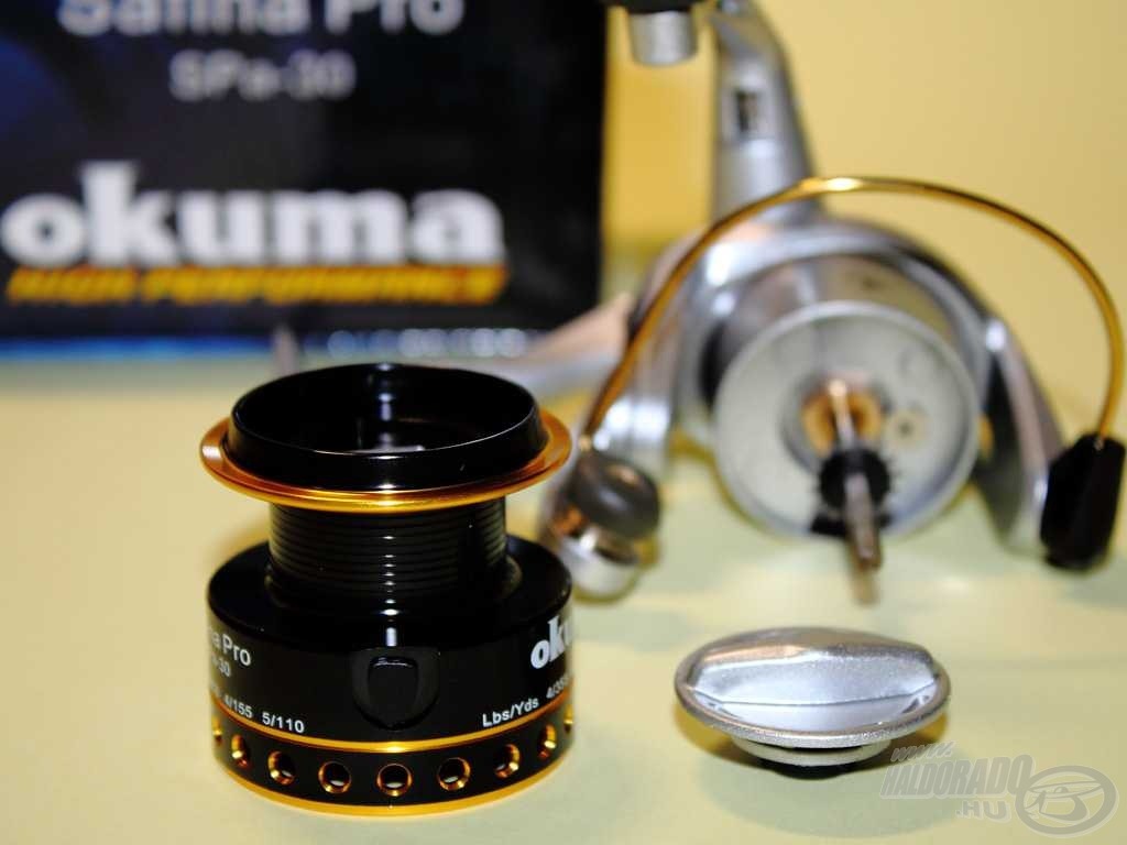 Az Okuma orsók védjegye a kiváló első fék rendszer